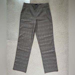 Basic Editions plaid pants size 6